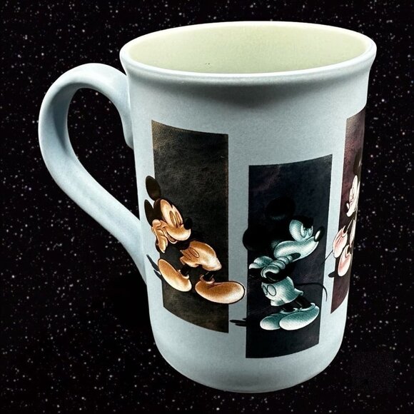 WALT DISNEY WORLD COFFEE CUP MUG Mickey Mouse Ceramic Made In Thailand 4.5”T 3”W - Picture 5 of 13